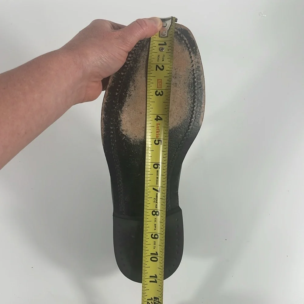 Women's Hereu Nombela Interwoven Detail Slip On Loafers Old Money Office Leather - Picture 14 of 16